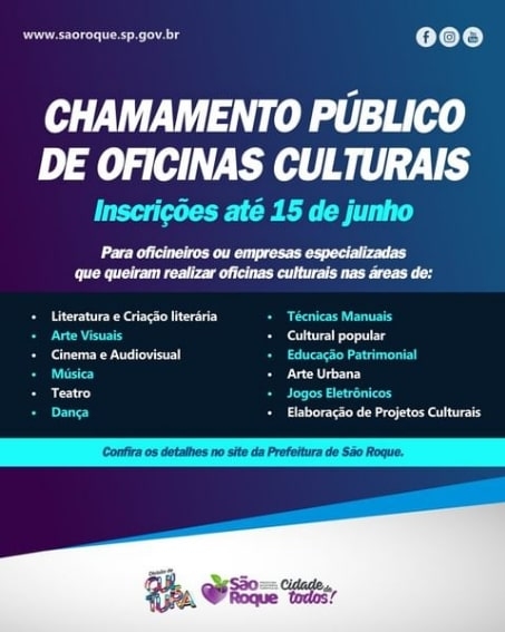Noticia prefeitura-realiza-chamamento-publico-para-oficinas-culturais-em-sao-roque