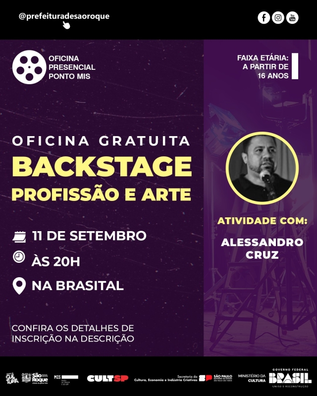 Noticia sao-roque-recebe-oficina-gratuita-do-pontos-mis-sobre-bastidores-e-producao